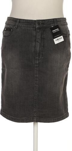 Damen Rock, grau, Gr. EU 42, Elasthan, Baumwolle - Second Hand - Alba Moda - Modalova