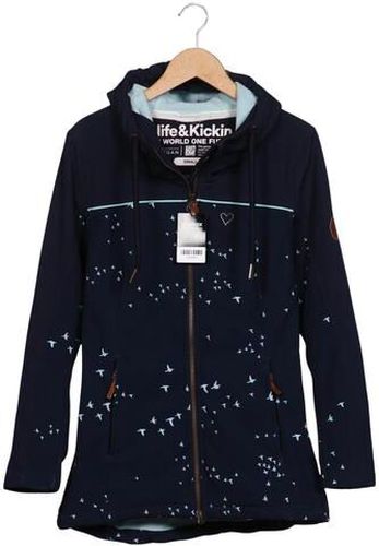 Damen Jacke, marineblau, Gr. S, Synthetik - Second Hand - Alife & Kickin - Modalova