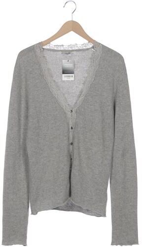 Damen Strickjacke, grau, Gr. L, Elasthan, Kaschmir - Second Hand - Allude - Modalova