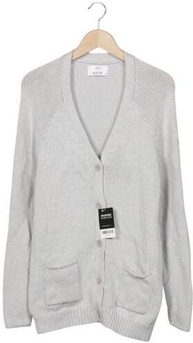 Damen Strickjacke, grau, Gr. XL, Baumwolle, Synthetik - Second Hand - Allude - Modalova