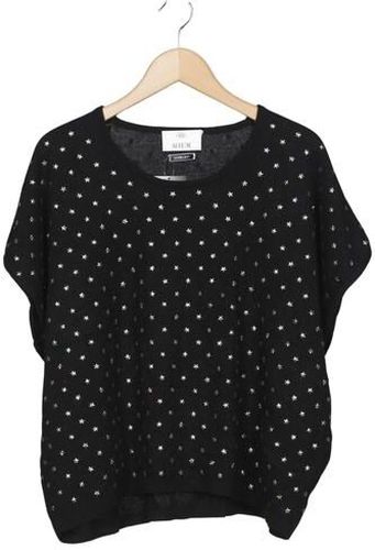 Damen Pullover, schwarz, Gr. Onesize, Kaschmir, Schurwolle - Second Hand - Allude - Modalova