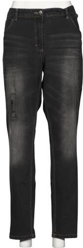 Damen Jeans, schwarz, Gr. EU 46, Elasthan, Baumwolle, Synthetik - Second Hand - Angel of Style - Modalova