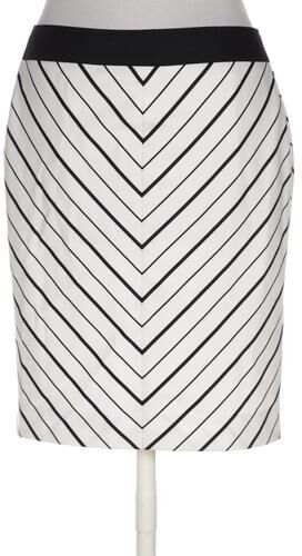 Damen Rock, weiß, Gr. EU 34, Elasthan, Baumwolle, Synthetik, Viskose - Second Hand - Ashley Brooke - Modalova