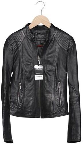 Damen Jacke, schwarz, Gr. EU 32 (IT 38), Leder, Synthetik - Second Hand - ARMA - Modalova