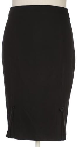 Damen Rock, schwarz, Gr. L, Elasthan, Baumwolle, Synthetik - Second Hand - Banned - Modalova