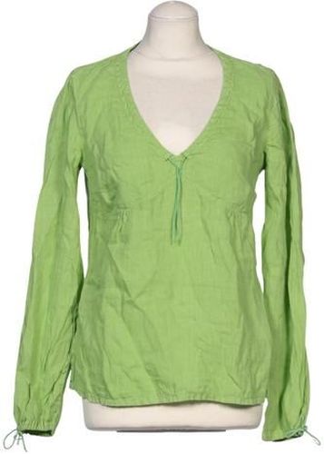 Damen Bluse, hellgrün, Gr. M, Leinen - Second Hand - Backstage - Modalova