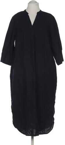 Damen Kleid, marineblau, Gr. L, Leinen - Second Hand - Backstage - Modalova
