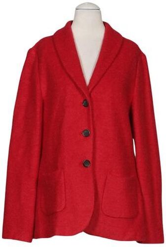 Damen Blazer, rot, Gr. EU 40, Mohair, Synthetik - Second Hand - Basler - Modalova
