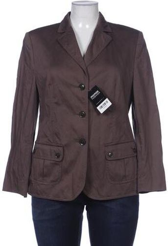 Damen Blazer, braun, Gr. EU 42, Baumwolle, Viskose - Second Hand - Basler - Modalova