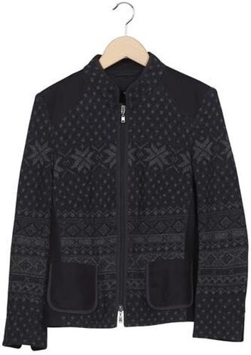 Damen Strickjacke, marineblau, Gr. EU 40, Viskose, Synthetik, Elasthan - Second Hand - Basler - Modalova