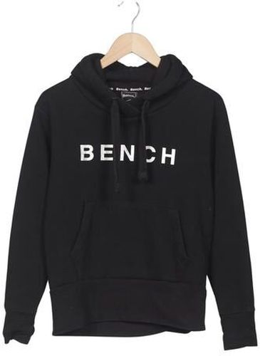 Damen Kapuzenpullover, schwarz, Gr. EU 36, Baumwolle, Synthetik - Second Hand - Bench. - Modalova