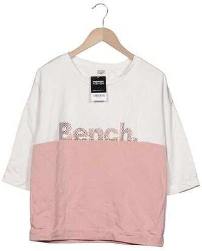 Damen Sweatshirt, cremeweiß, Gr. EU 36, Baumwolle, Synthetik, Modal - Second Hand - Bench. - Modalova