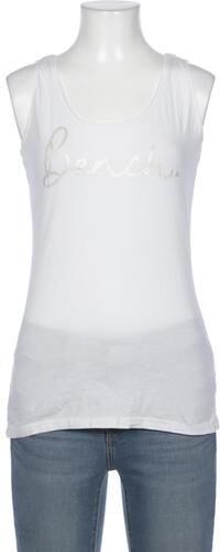 Damen Top, weiß, Gr. S, Baumwolle, Viskose - Second Hand - Bench. - Modalova
