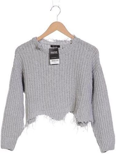 Damen Pullover, grau, Gr. XS, Baumwolle, Synthetik, Viskose - Second Hand - Bershka - Modalova