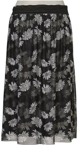 Damen Rock, schwarz, Gr. EU 40, Elasthan, Synthetik - Second Hand - Bexleys - Modalova