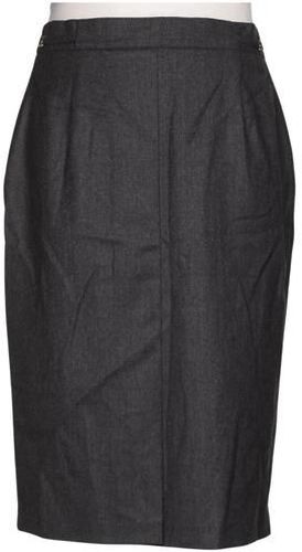 Damen Rock, grau, Kurz-Gr. 22, Schurwolle, Synthetik - Second Hand - Bexleys - Modalova