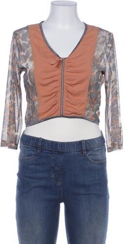 Damen Bluse, grau, Gr. M, Elasthan, Synthetik, Viskose - Second Hand - Biba - Modalova