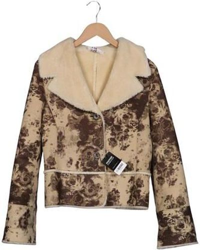Damen Jacke, beige, Gr. M - Second Hand - Biba - Modalova