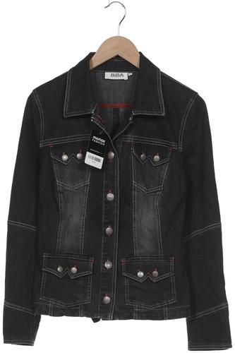 Damen Jacke, schwarz, Gr. EU 38 - Second Hand - Biba - Modalova