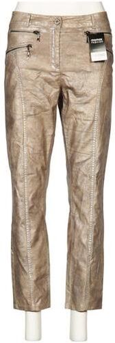 Damen Jeans, gold, Gr. EU 42, Elasthan, Baumwolle, Synthetik - Second Hand - Biba - Modalova