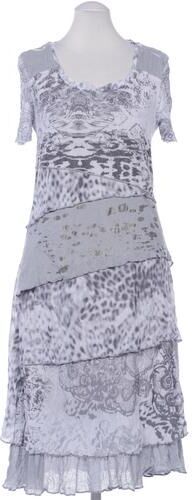 Damen Kleid, grau, Gr. XS, Baumwolle, Synthetik, Viskose - Second Hand - Biba - Modalova