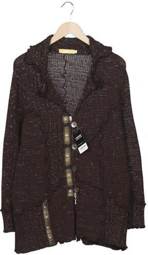 Damen Strickjacke, braun, Gr. L, Synthetik, Wolle - Second Hand - Biba - Modalova