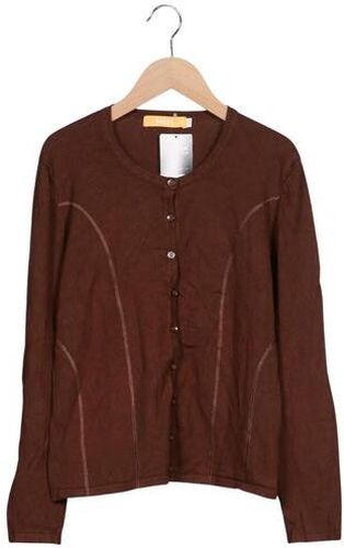 Damen Strickjacke, braun, Gr. M, Baumwolle, Synthetik - Second Hand - Biba - Modalova