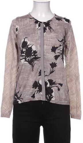 Damen Strickjacke, grau, Gr. EU 38, Wolle - Second Hand - Boden - Modalova