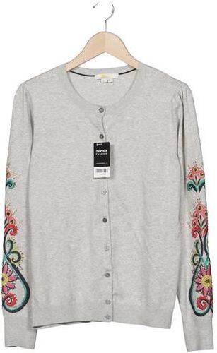 Damen Strickjacke, grau, Gr. EU 40, Elasthan, Baumwolle, Synthetik - Second Hand - Boden - Modalova