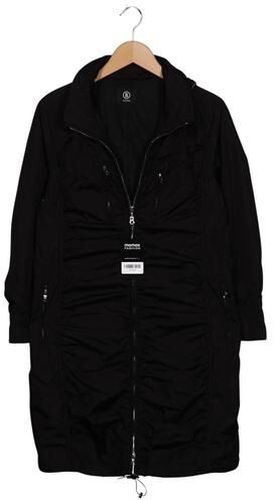 Damen Mantel, schwarz, Gr. EU 38, Synthetik - Second Hand - Bogner - Modalova