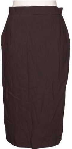 Damen Rock, braun, Lang-Gr. 80, Synthetik, Viskose - Second Hand - Bogner - Modalova