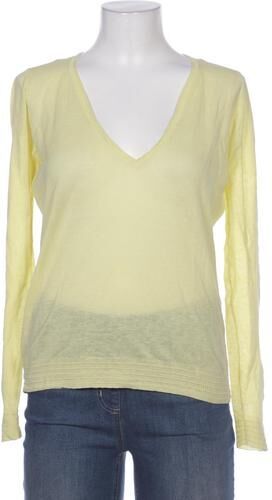 Damen Pullover, gelb, Gr. EU 36, Baumwolle, Leinen - Second Hand - Bloom - Modalova