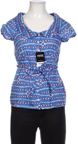 Damen Bluse, blau, Gr. XS, Baumwolle - Second Hand - Blutsgeschwister - Modalova