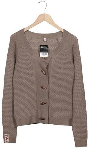 Damen Strickjacke, beige, Gr. XS, Synthetik, Wolle - Second Hand - Blutsgeschwister - Modalova