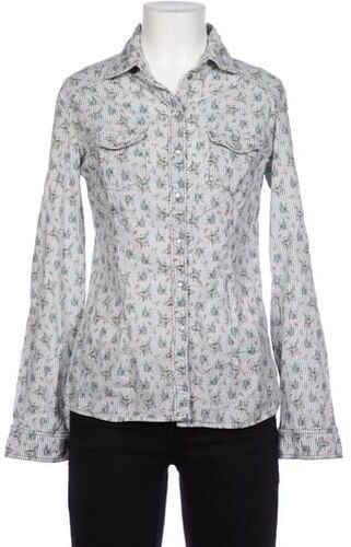 Camaieu Damen Bluse, weiß, Gr. EU 38, Baumwolle - Second Hand - Camaïeu - Modalova