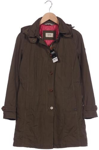 Damen Mantel, grün, Gr. EU 38, Baumwolle, Synthetik - Second Hand - Camel active - Modalova