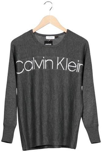 Damen Pullover, grau, Gr. S - Second Hand - Calvin Klein - Modalova