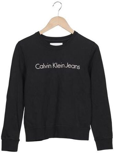Jeans Damen Sweatshirt, schwarz, Gr. S, Baumwolle - Second Hand - Calvin Klein - Modalova