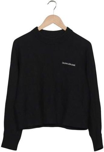 Jeans Damen Pullover, schwarz, Gr. S, Baumwolle, Wolle - Second Hand - Calvin Klein - Modalova