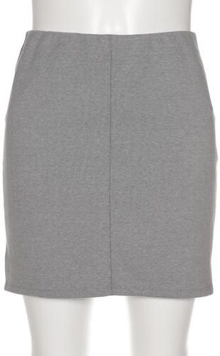 Damen Rock, grau, Gr. EU 40, Elasthan, Baumwolle, Synthetik - Second Hand - Cartoon - Modalova