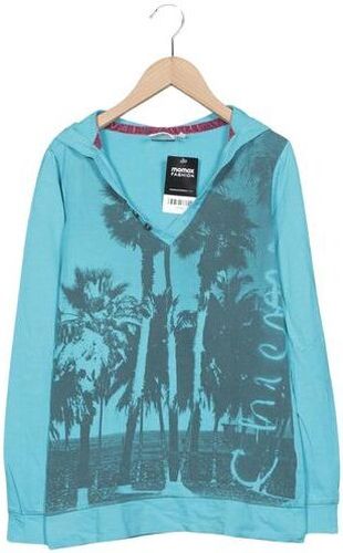 Damen Kapuzenpullover, hellblau, Gr. M, Elasthan, Baumwolle - Second Hand - Chiemsee - Modalova