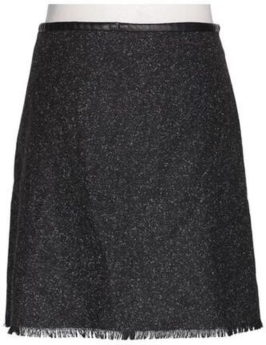 Damen Rock, grau, Gr. EU 42, Baumwolle, Synthetik, Wolle - Second Hand - Christian Berg - Modalova