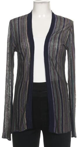 Damen Strickjacke, marineblau, Gr. EU 34 (IT 40), Leinen, Viskose - Second Hand - Cinque - Modalova