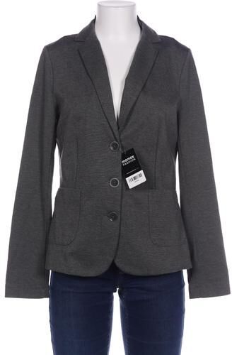 Damen Blazer, grau, Gr. EU 40, Elasthan, Synthetik, Viskose - Second Hand - Comma - Modalova