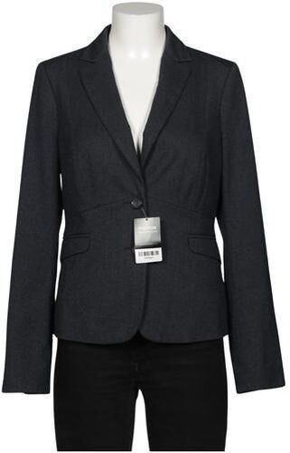 Damen Blazer, marineblau, Gr. EU 38, Elasthan, Synthetik, Viskose - Second Hand - Comma - Modalova