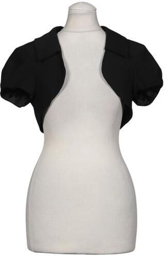 Damen Blazer, schwarz, Gr. EU 34, Elasthan, Synthetik, Viskose - Second Hand - Comma - Modalova