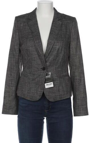 Damen Blazer, grau, Gr. EU 38, Elasthan, Synthetik, Viskose - Second Hand - Comma - Modalova