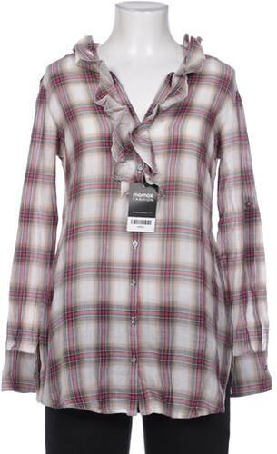 Damen Bluse, beige, Gr. EU 34, Baumwolle - Second Hand - Comma - Modalova