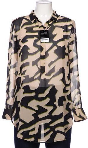 Damen Bluse, beige, Gr. EU 38, Synthetik - Second Hand - Comma - Modalova