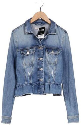 Damen Jacke, blau, Gr. EU 34, Elasthan, Baumwolle - Second Hand - Comma - Modalova